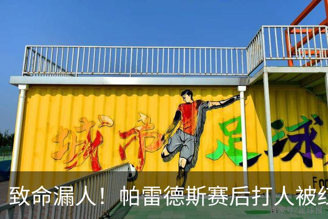 致命漏人！帕雷德斯赛后打人被红牌罚下，倒在地上痛哭：鳄鱼眼泪